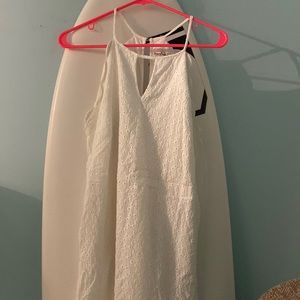 Lacy White Girls Dress